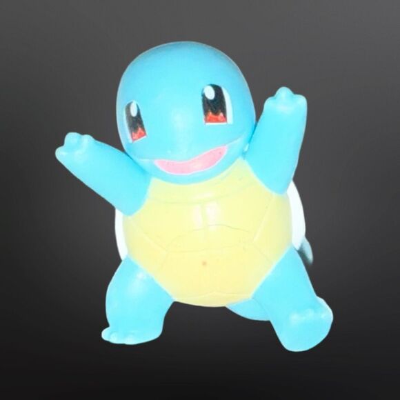 2021 Jazwares Squirtle Plastic PVC Pokémon Figure Nintendo 1.5” B4 - Picture 1 of 6